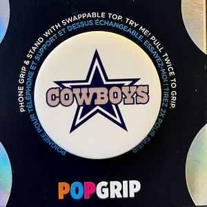 Dallas Cowboys Phone Grip (Star & Logo White)